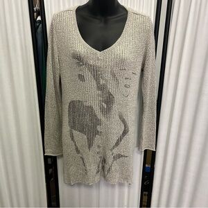 Tricotto Gray Knit Sweater